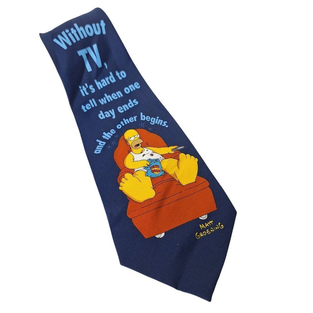Vintage The Simpsons Homer Novelty Necktie 2004